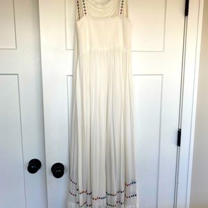 Beautiful white Matilda Jane hi low dress
